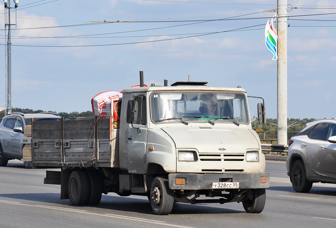 Омская область, № У 328 СС 55 — ЗИЛ-5301ЮО "Бычок"