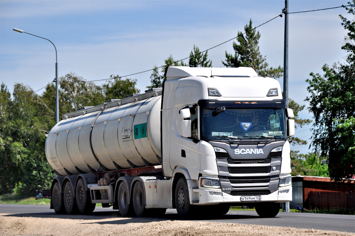 Алтайский край, № А 149 НМ 122 — Scania ('2016) G440