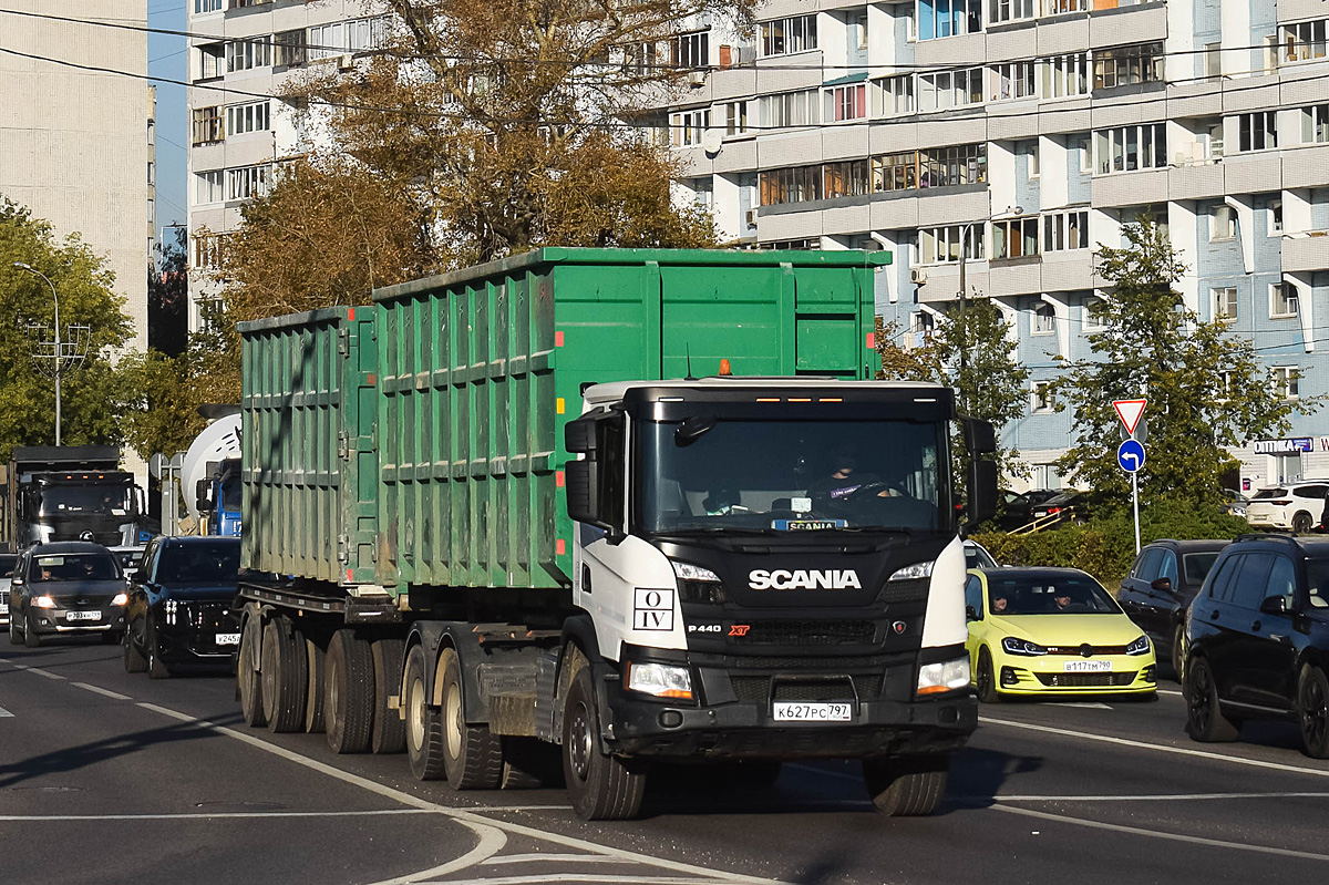 Москва, № К 627 РС 797 — Scania ('2016) P440