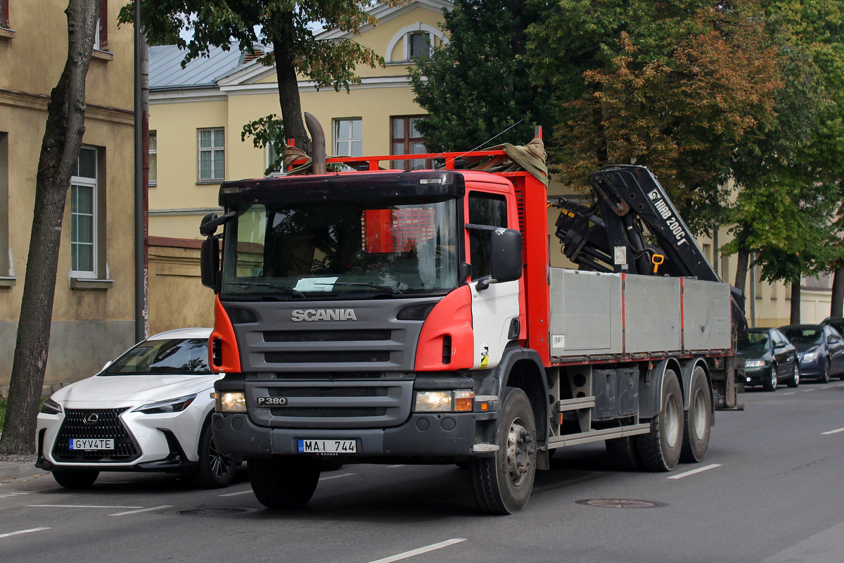 Литва, № MAI 744 — Scania ('2004) P380