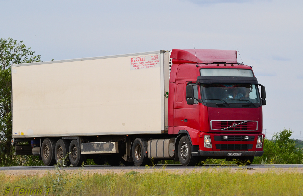 Волгоградская область, № В 880 НТ 134 — Volvo ('2002) FH12.400