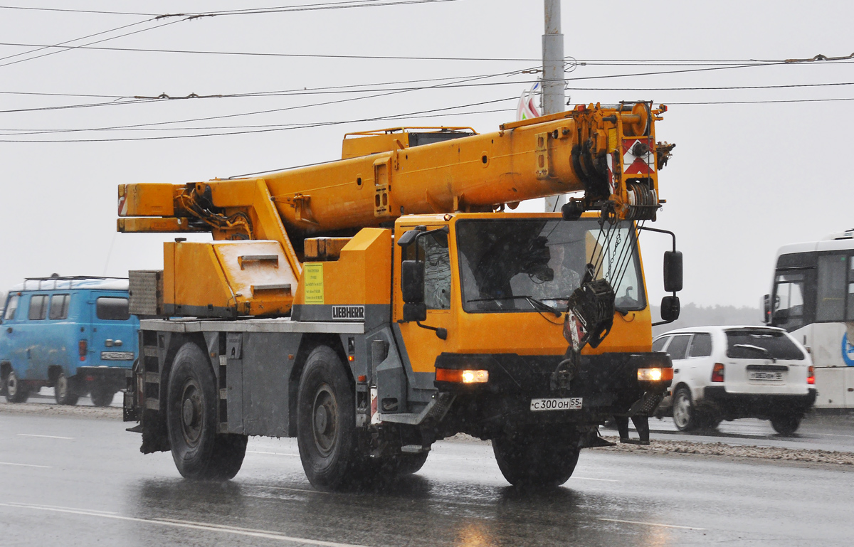 Омская область, № С 300 ОН 55 — Liebherr (общая модель)