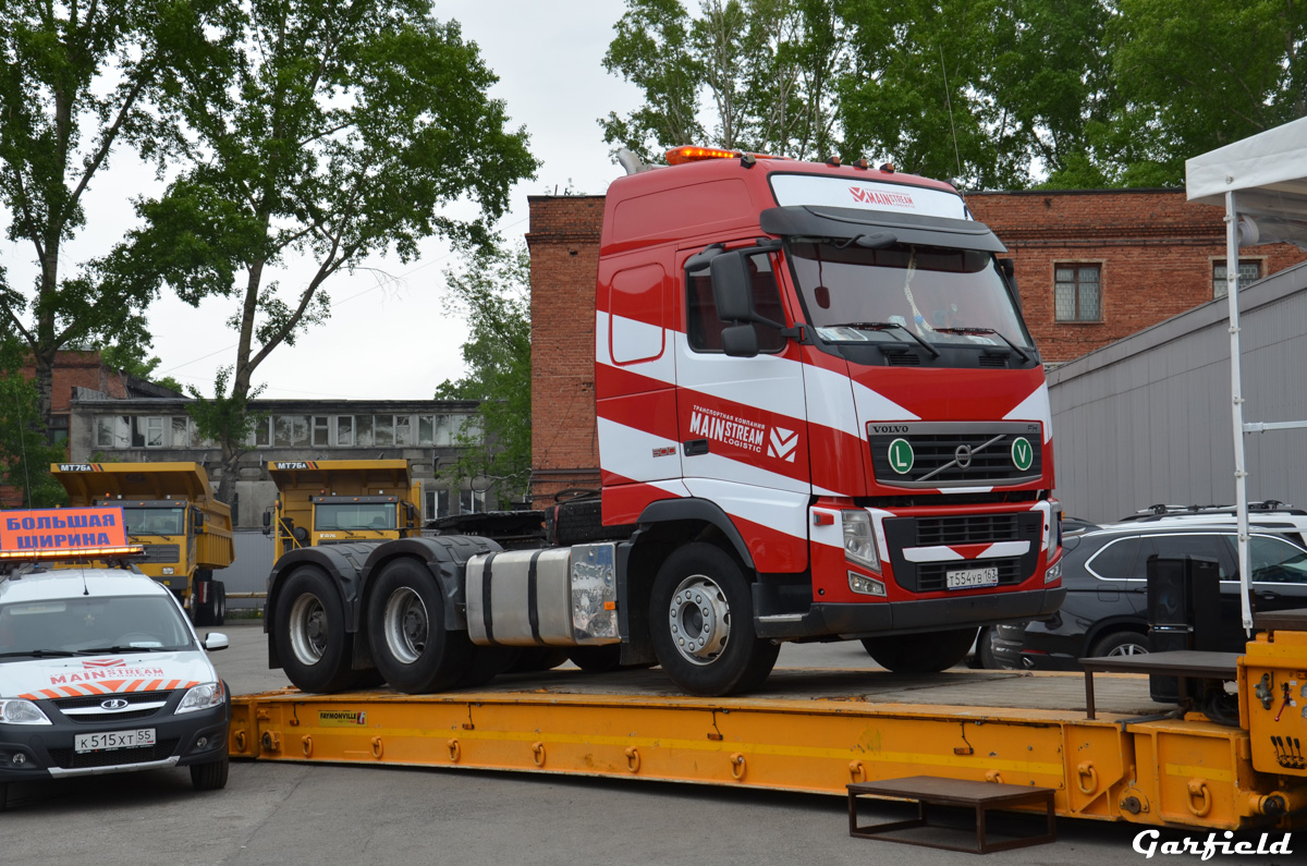 Самарская область, № Т 554 УВ 163 — Volvo ('2008) FH-Series; Кемеровская область — Уголь России и Майнинг 2018