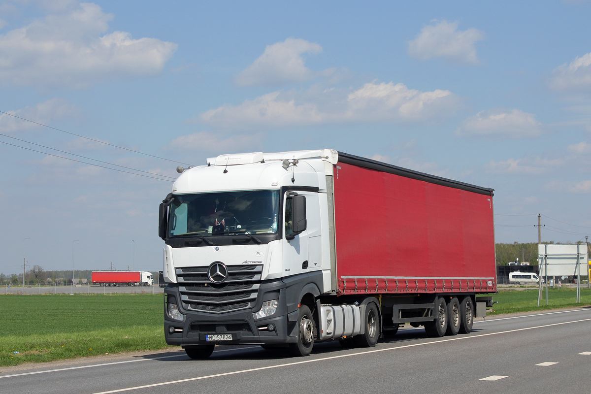 Польша, № WO 57826 — Mercedes-Benz Actros ('2011) 1842