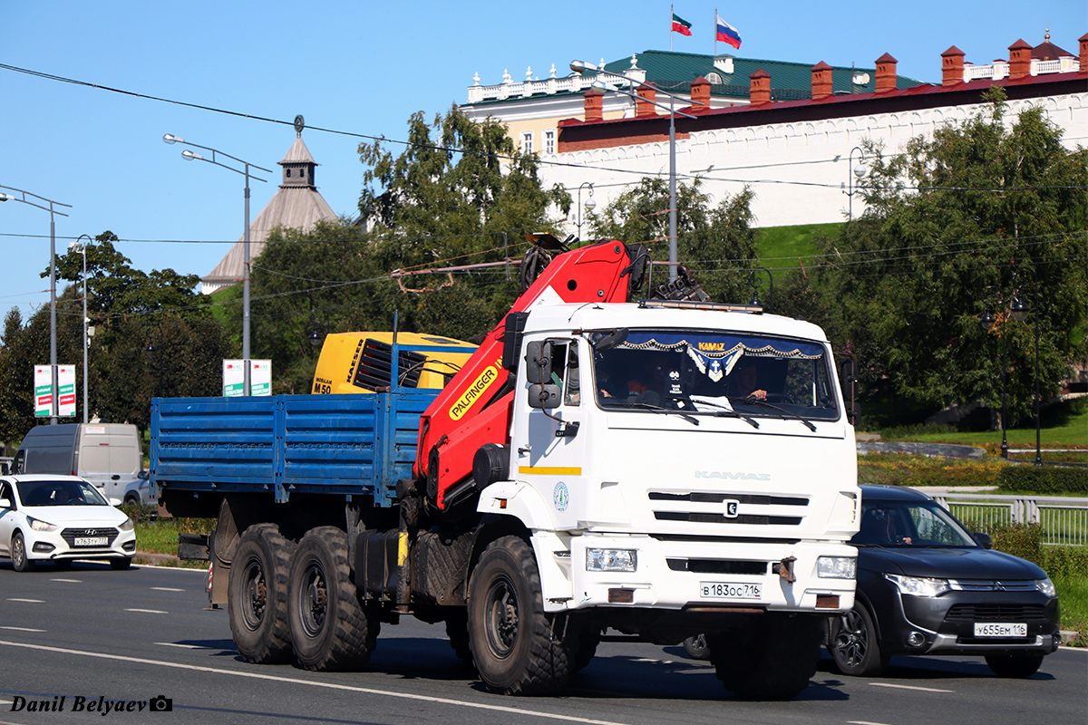 Татарстан, № В 183 ОС 716 — КамАЗ-43118 (общая модель)