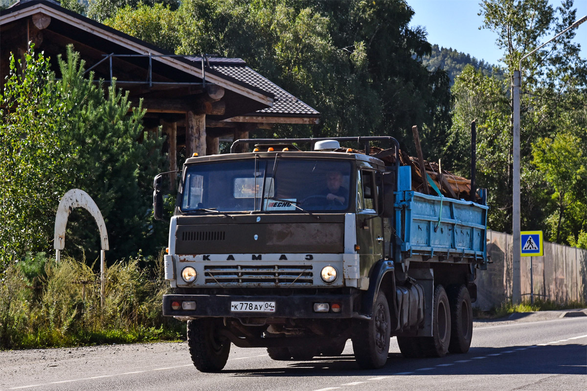 Алтай, № К 778 АУ 04 — КамАЗ-5320