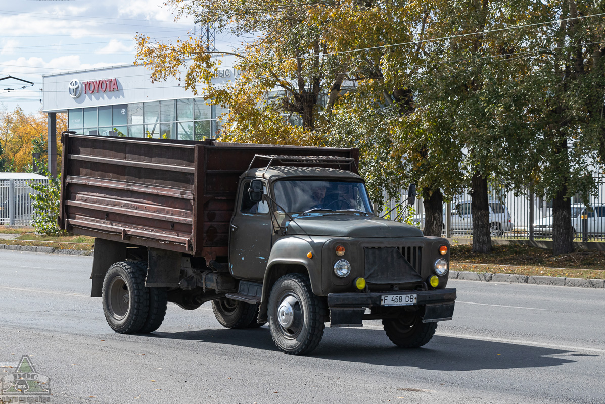 Восточно-Казахстанская область, № F 458 DB — ГАЗ-53-02