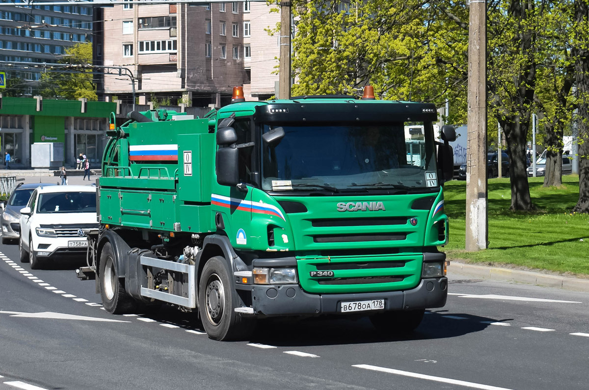 Санкт-Петербург, № В 678 ОА 178 — Scania ('2004) P340