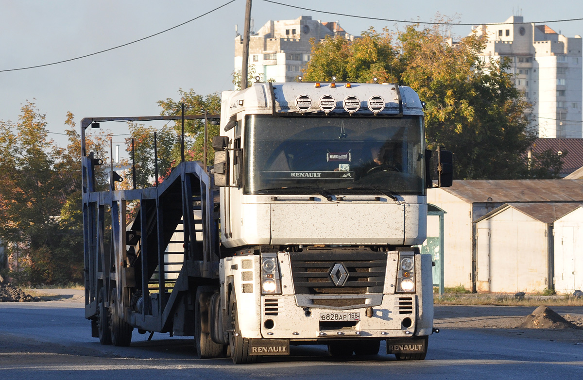 Омская область, № В 828 АР 155 — Renault Magnum ('2005)