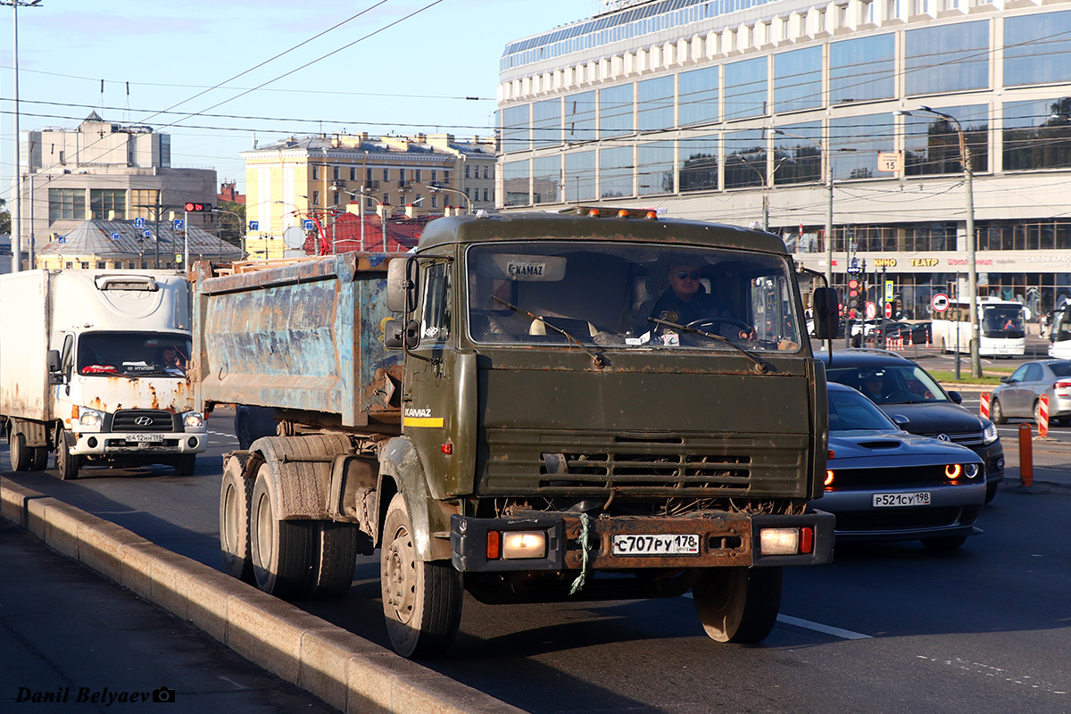 Санкт-Петербург, № С 707 РУ 178 — КамАЗ-53215 [532150]