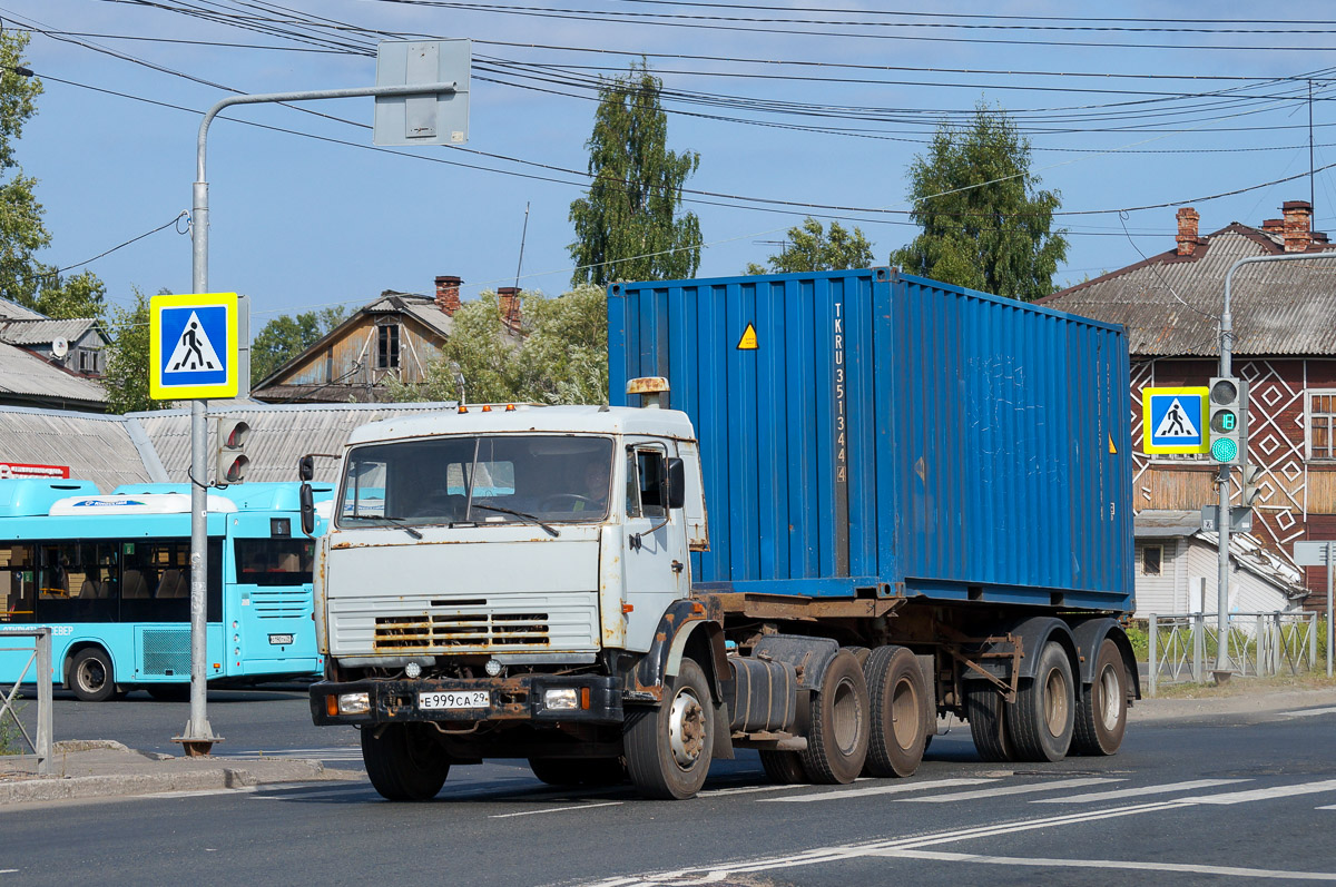 Архангельская область, № Е 999 СА 29 — КамАЗ-54115-15 [54115R]