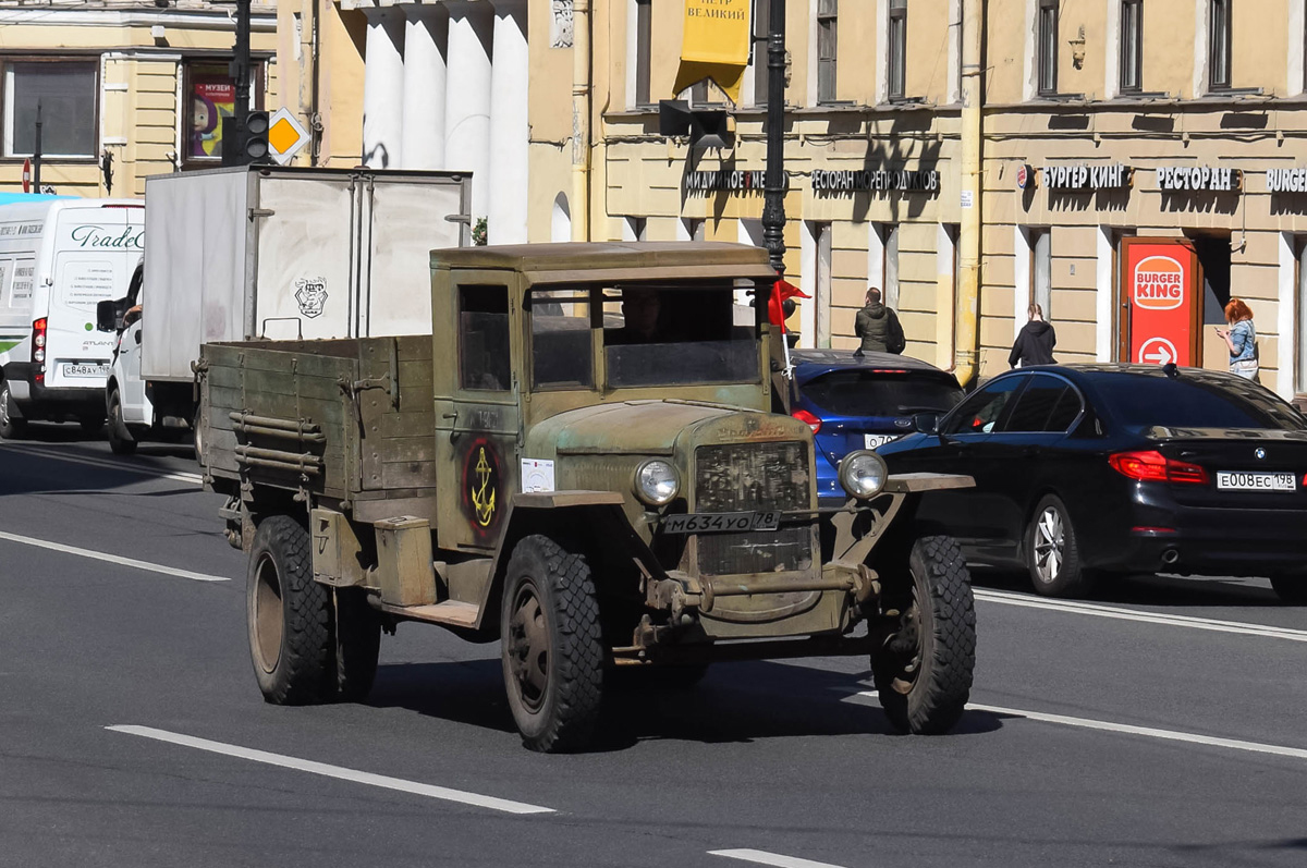 Санкт-Петербург, № М 634 УО 78 — ТС индивидуального изготовления; Санкт-Петербург — Международный транспортный фестиваль "SPbTransportFest" (2019-... гг)