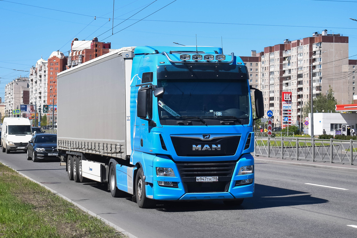 Санкт-Петербург, № Н 947 ТН 198 — MAN TGX ('2016) 18.500