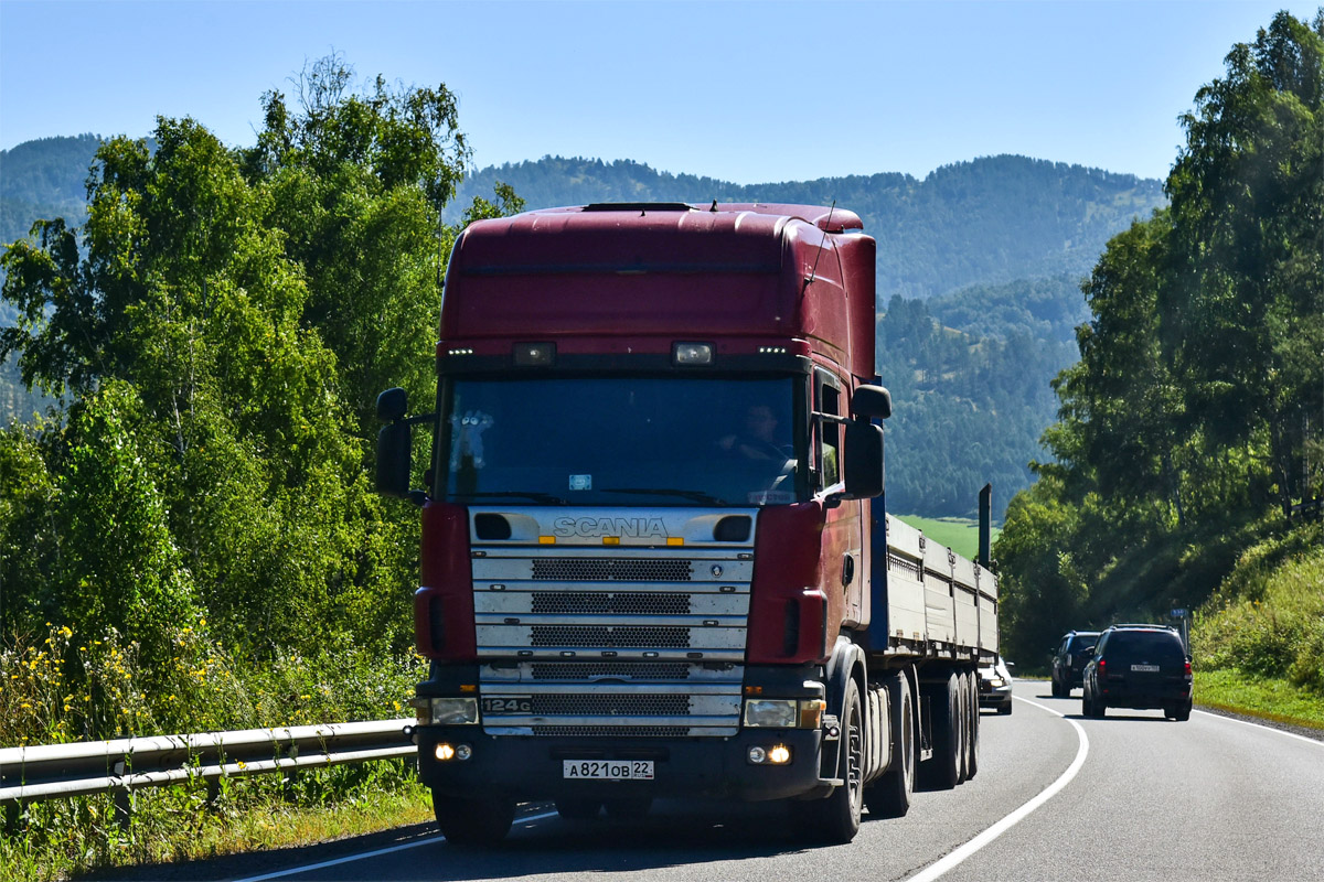 Алтайский край, № А 821 ОВ 22 — Scania ('1996) R124G