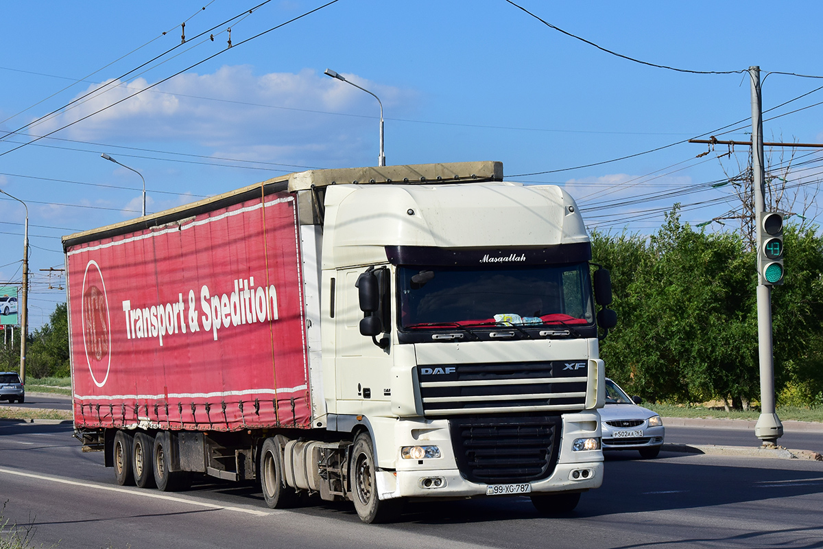 Азербайджан, № 99-XG-787 — DAF XF105 FT