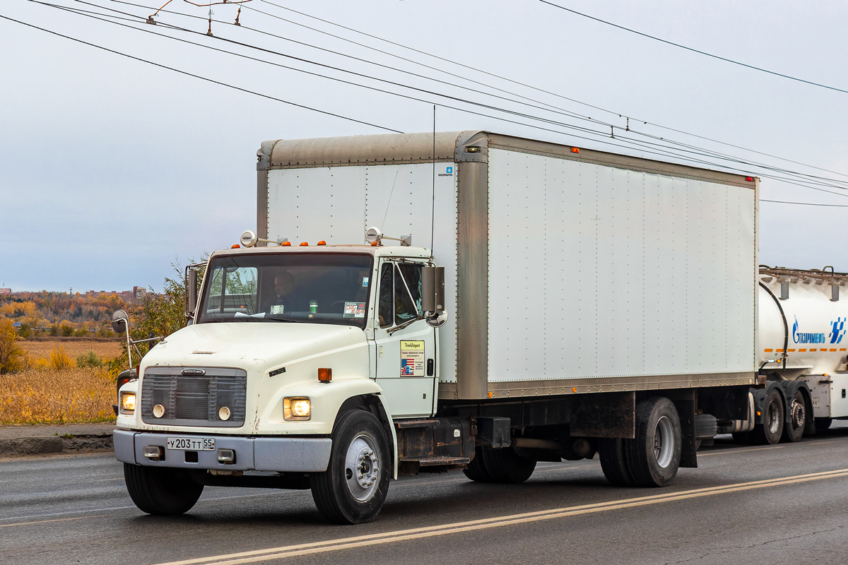 Омская область, № У 203 ТТ 55 — Freightliner Business Class FL