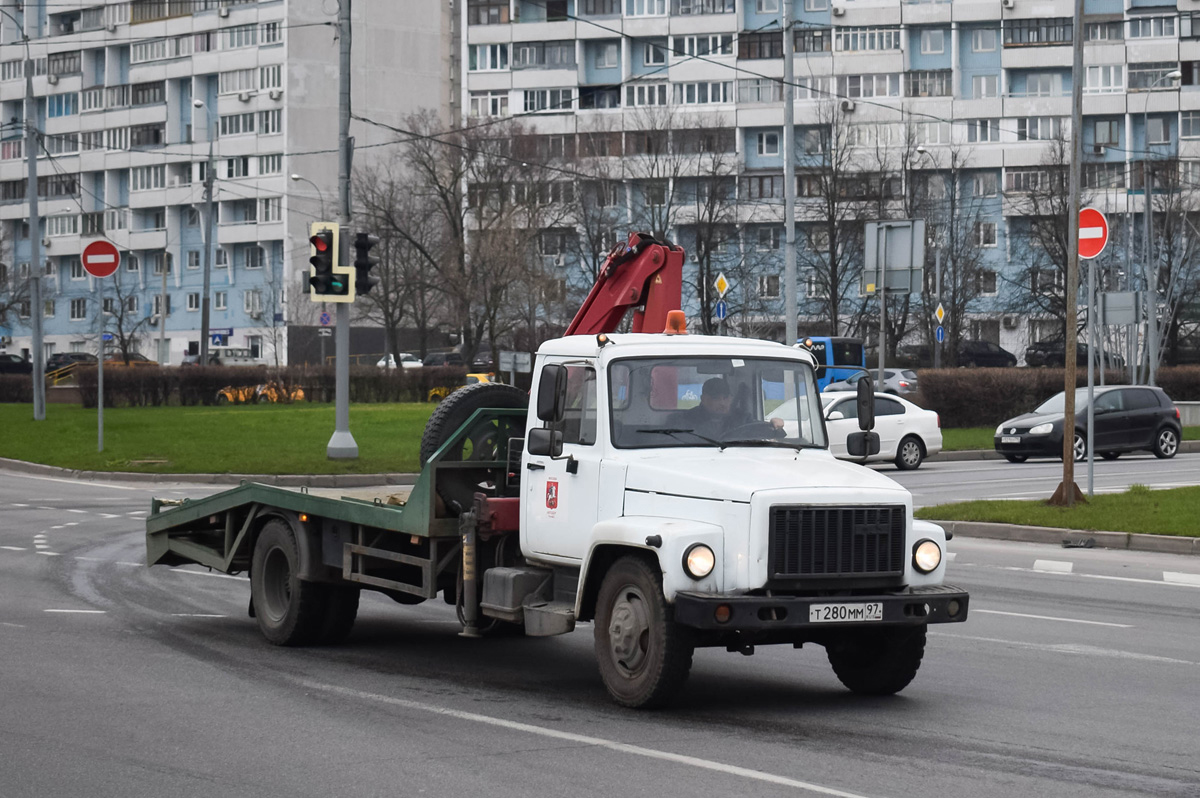 Москва, № Т 280 ММ 97 — ГАЗ-3309