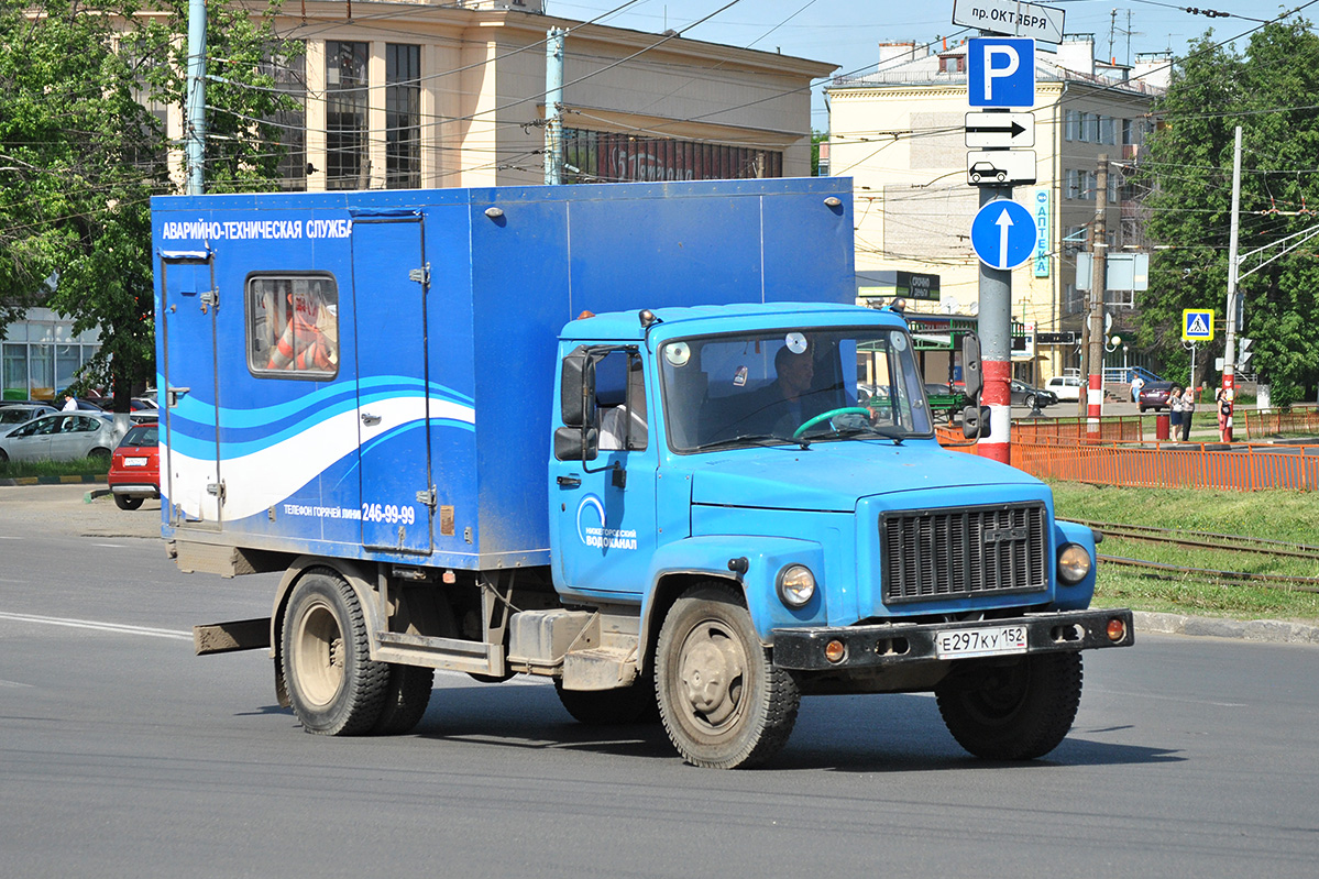 Нижегородская область, № Е 297 КУ 152 — ГАЗ-3309