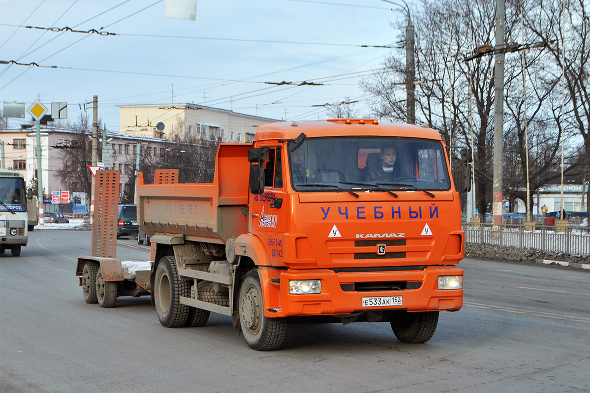 Нижегородская область, № Е 533 АК 152 — КамАЗ-43255-H3