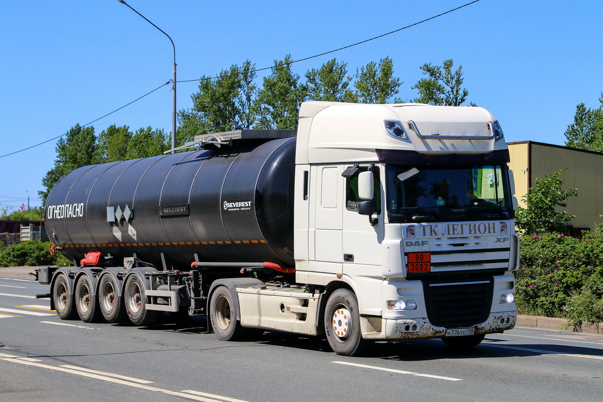 Санкт-Петербург, № Н 776 ТЕ 198 — DAF XF105 FT