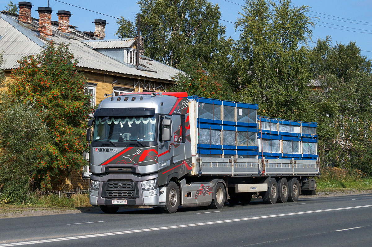 Тверская область, № С 970 УЕ 69 — Renault T-Series ('2013)