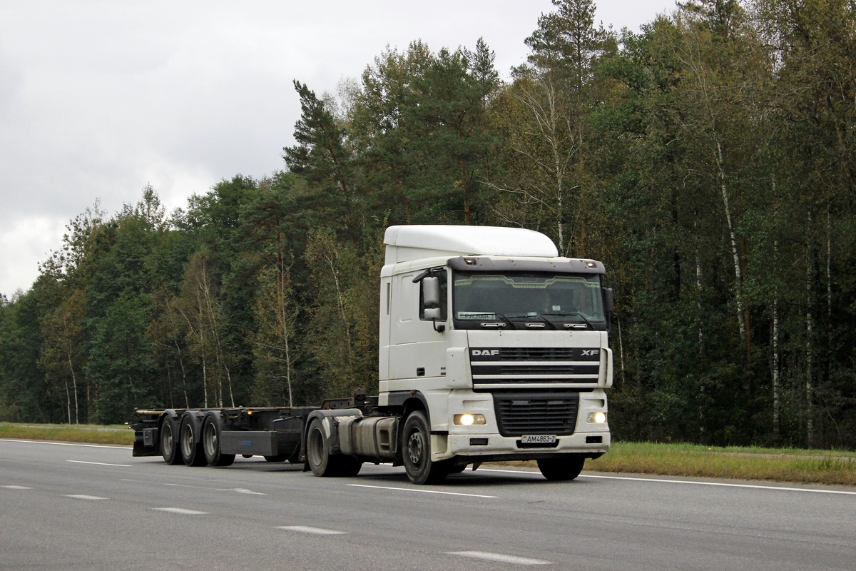 Витебская область, № АМ 4863-2 — DAF XF95 FT