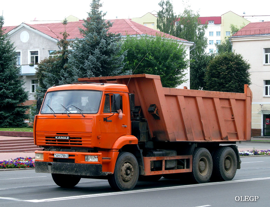 Витебская область, № АН 1799-2 — КамАЗ-6520 (общая модель)