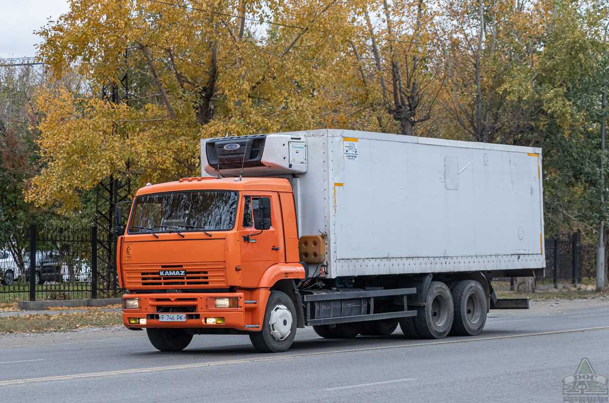 Восточно-Казахстанская область, № F 746 PK — КамАЗ-65117 [651170]