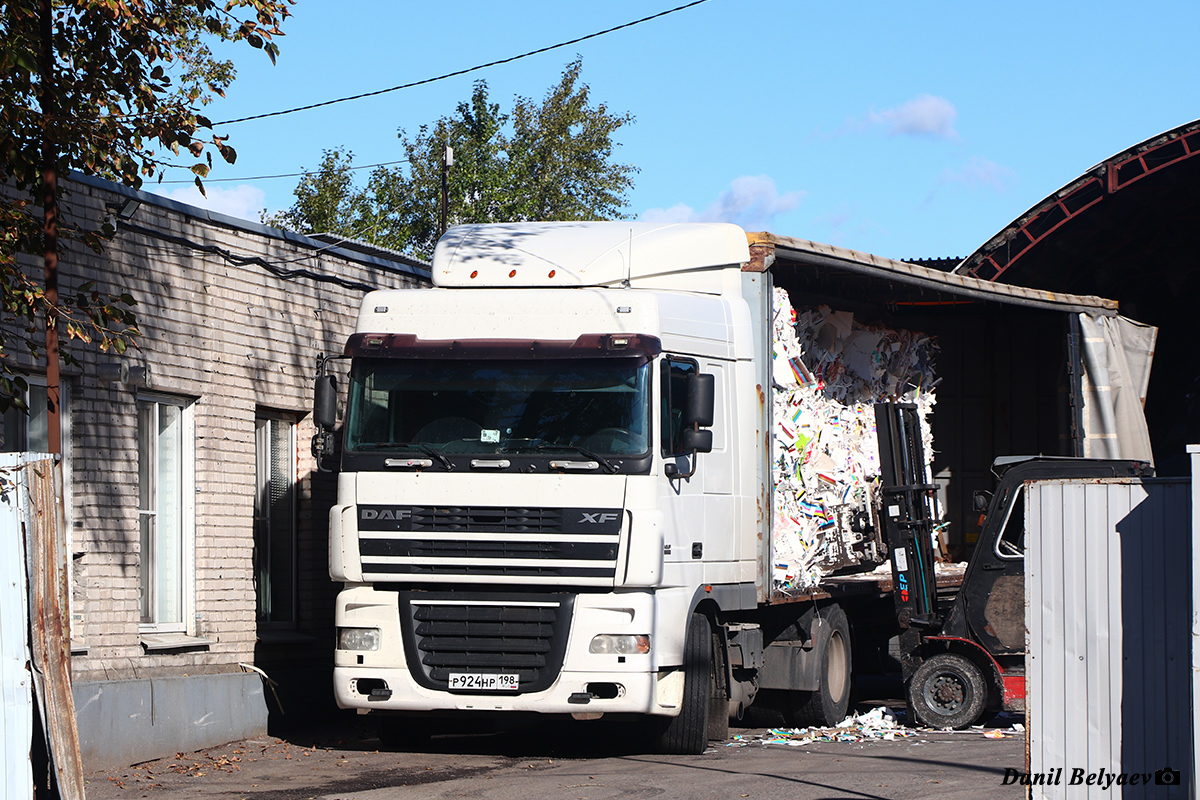 Санкт-Петербург, № Р 924 НР 198 — DAF XF105 FT