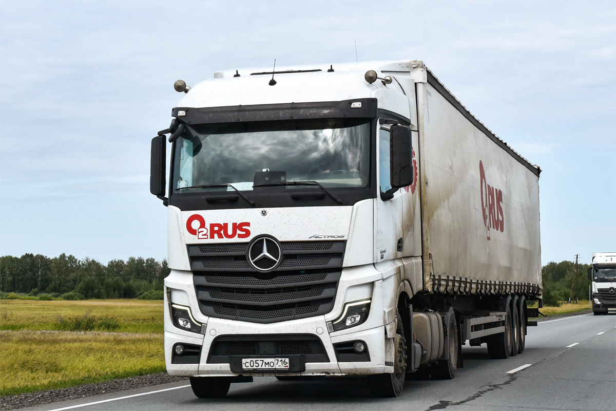 Татарстан, № С 057 МО 716 — Mercedes-Benz Actros ('2022) [LRD]