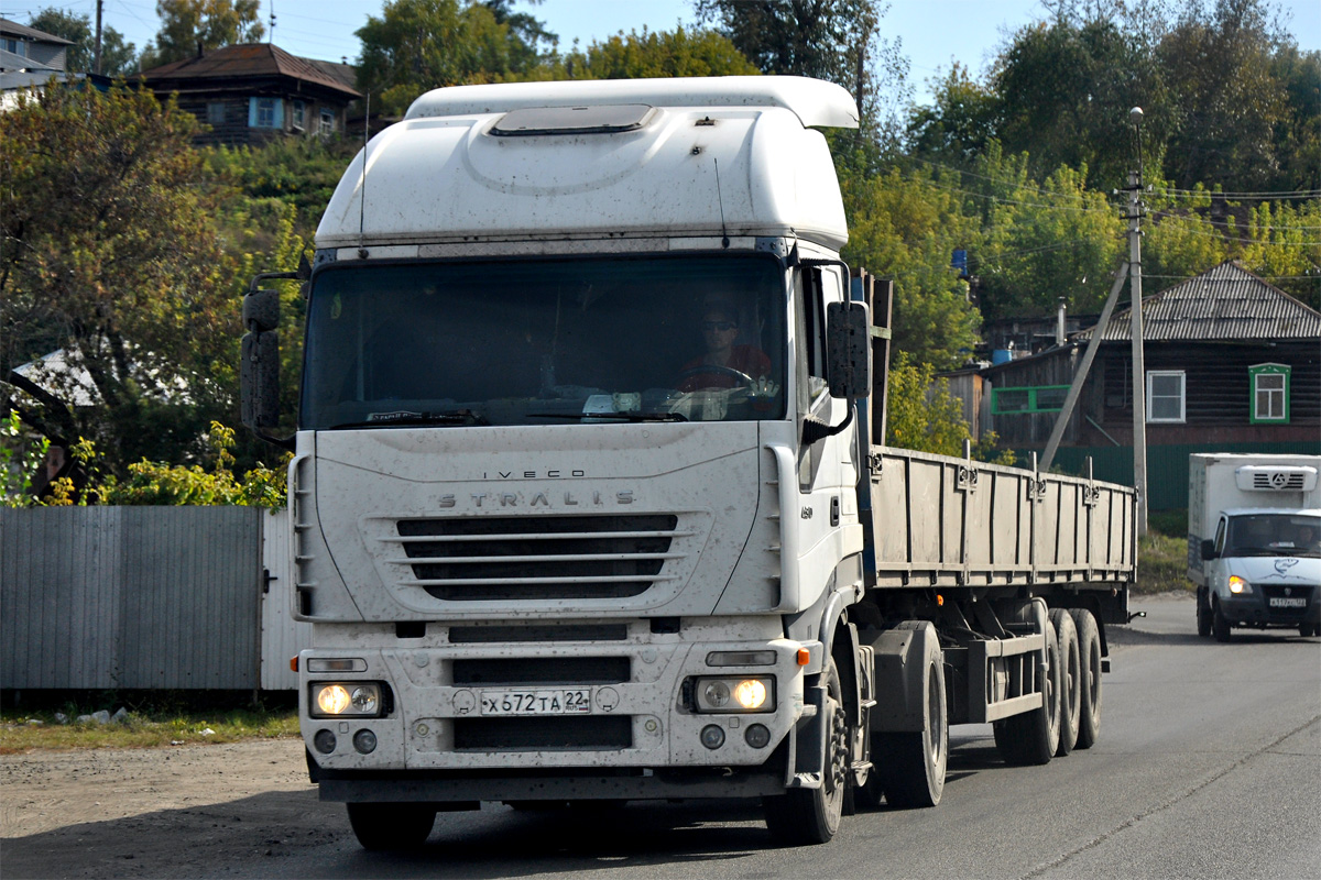 Алтайский край, № Х 672 ТА 22 — IVECO Stralis ('2002) 430