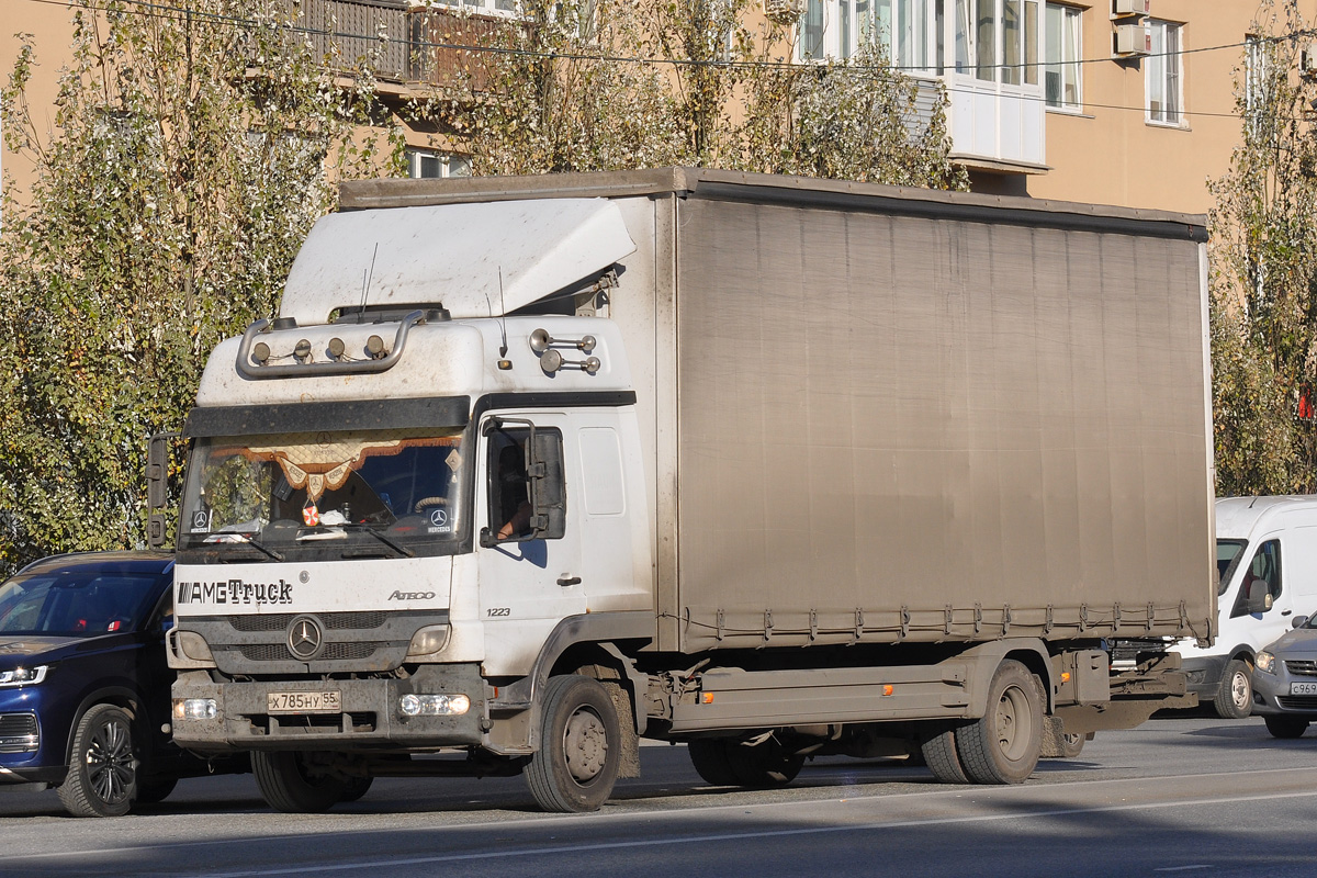 Омская область, № Х 785 НУ 55 — Mercedes-Benz Atego 1223