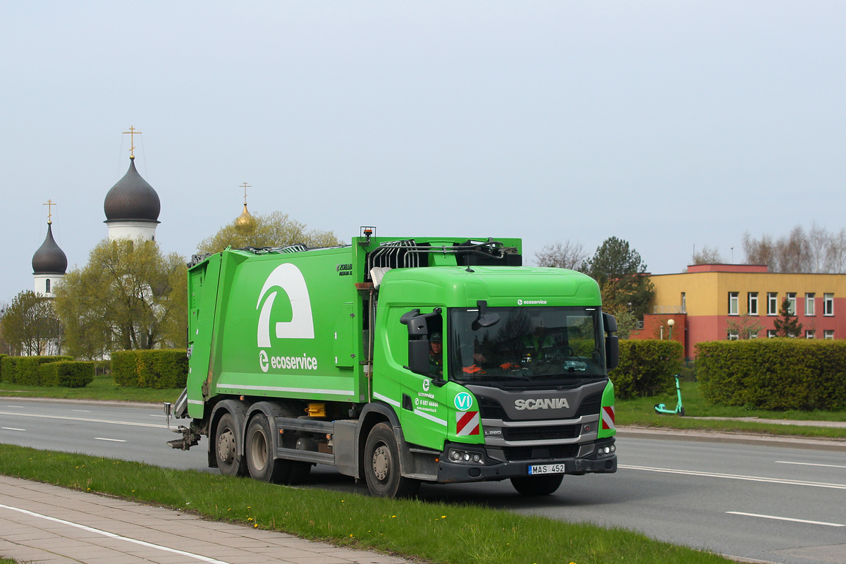 Литва, № MAS 452 — Scania ('2016) L-Series (общ.м)