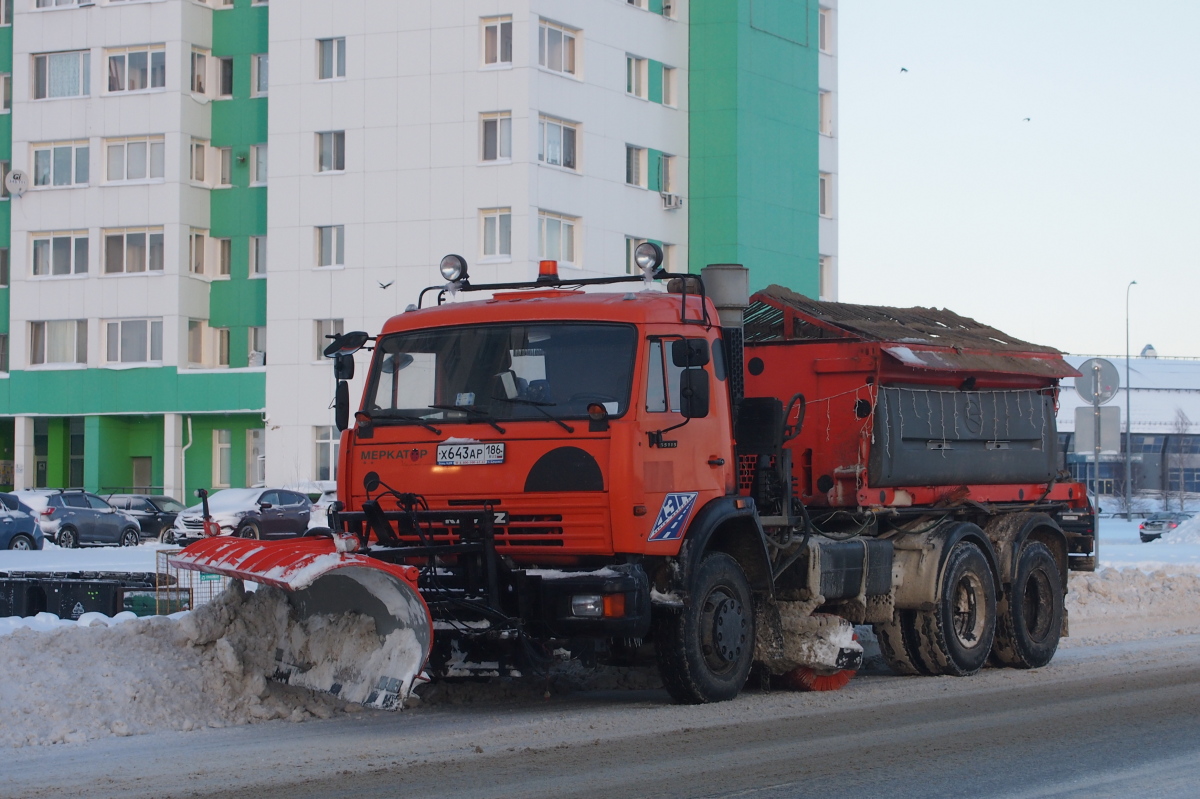 Ханты-Мансийский автоном.округ, № Х 643 АР 186 — КамАЗ-65115-62