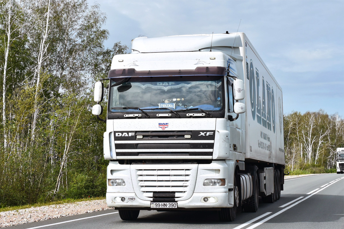 Азербайджан, № 99-HN-390 — DAF XF105 FT