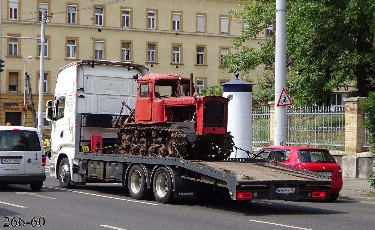 Венгрия, № RHP-705 — Scania ('2004) R480; Венгрия, № (HU) U/N ST 0272 — ДТ-75