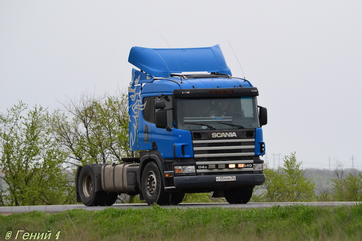 Волгоградская область, № С 054 МН 34 — Scania ('1996) P114G