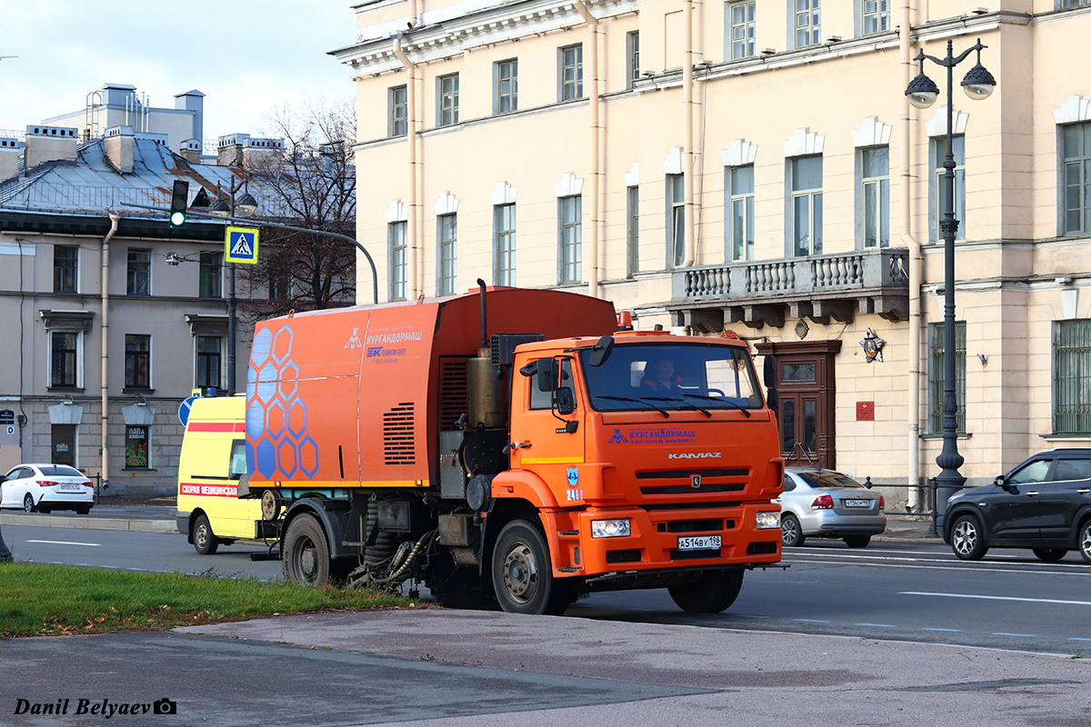 Санкт-Петербург, № А 514 ВУ 198 — КамАЗ-53605-L4