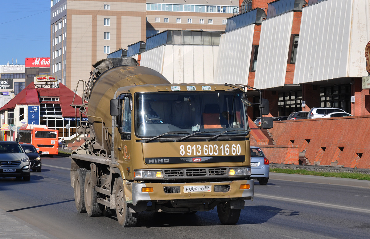 Омская область, № Н 004 РО 55 — Hino FS