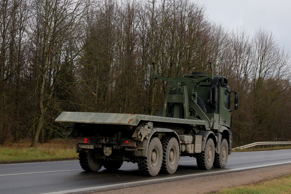 Литва, № LK 762 D — Mercedes-Benz Arocs (общ.м)