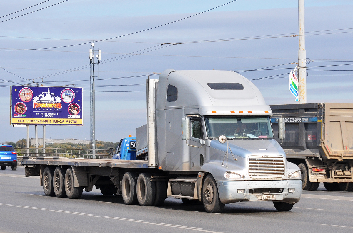 Омская область, № Т 282 ВВ 55 — Freightliner Century Class