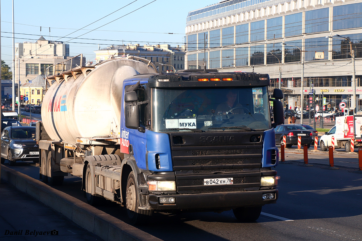 Санкт-Петербург, № В 042 ХН 78 — Scania ('1996) P114L