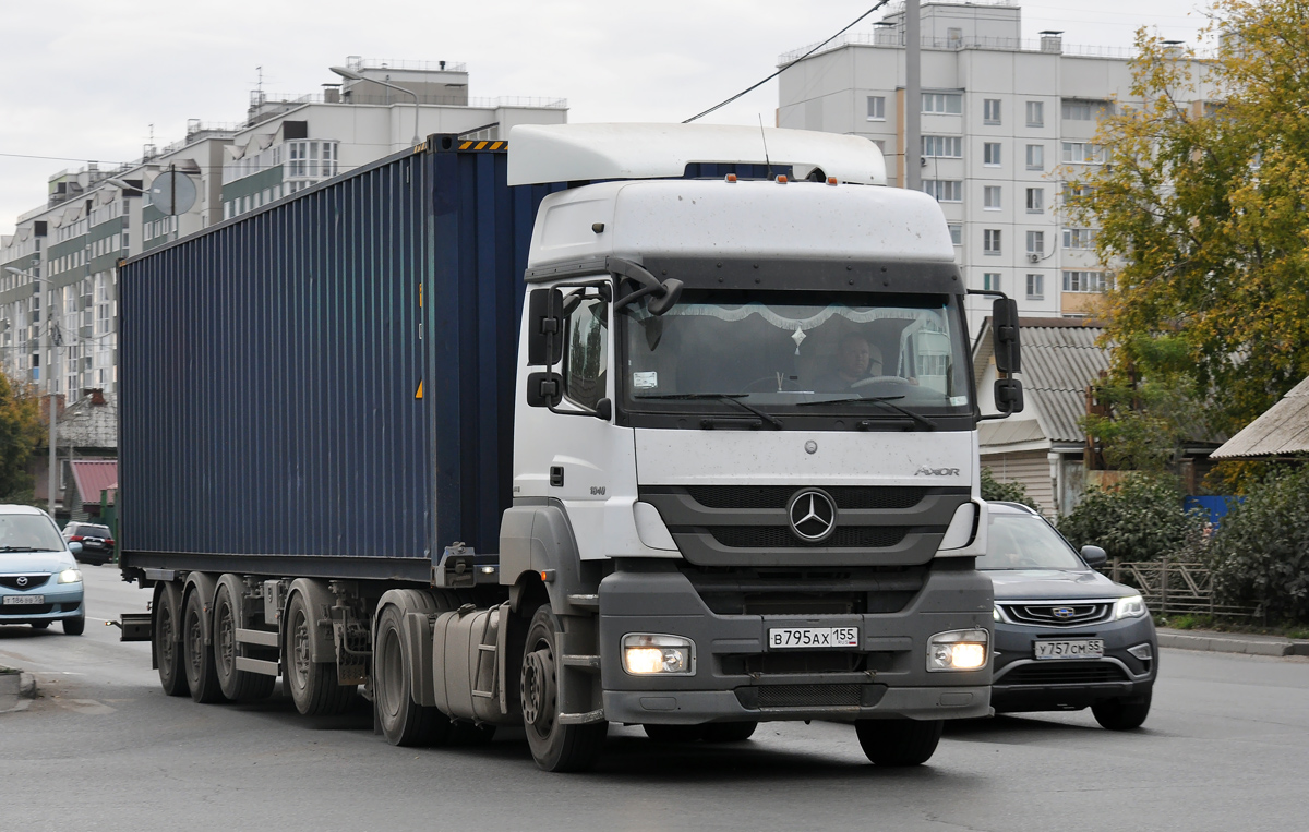 Омская область, № В 795 АХ 155 — Mercedes-Benz Axor 1840 [Z9M]