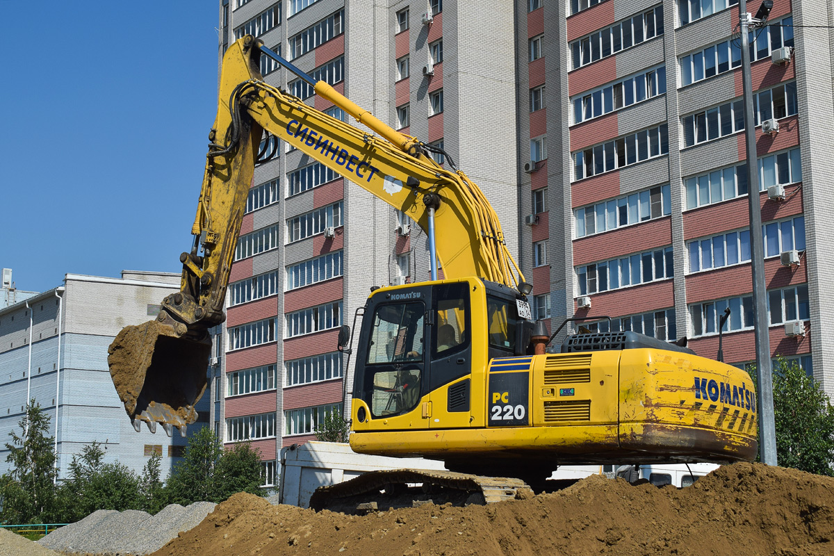 Алтайский край, № 3994 АО 54 — Komatsu PC220