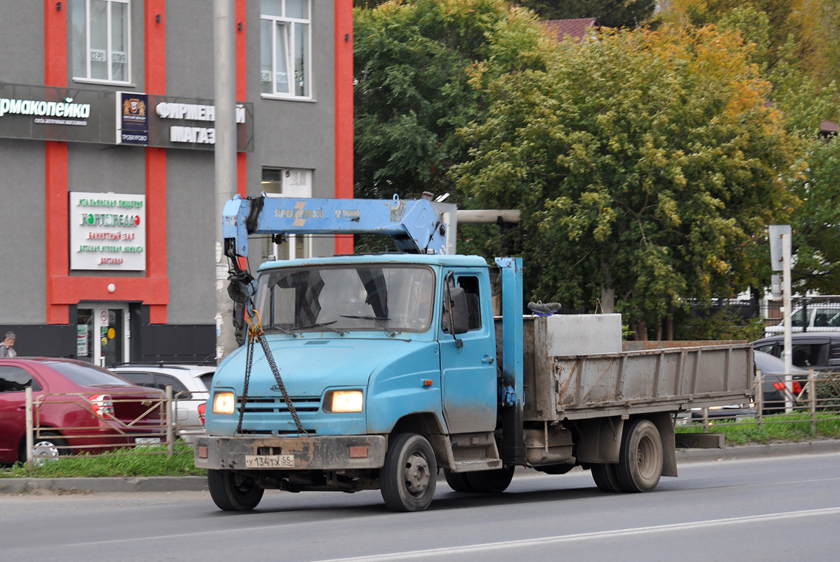 Омская область, № У 134 ТХ 55 — ЗИЛ-5301E2 "Бычок"