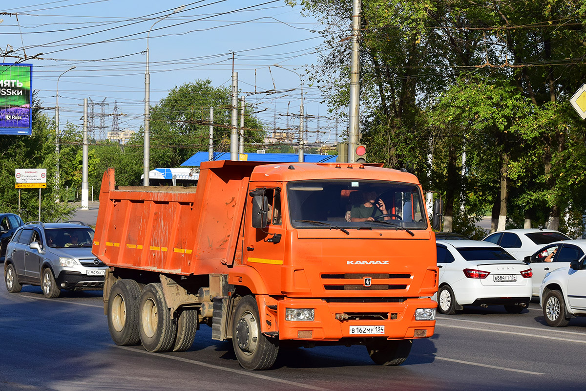 Волгоградская область, № В 162 МУ 134 — КамАЗ-65115-42