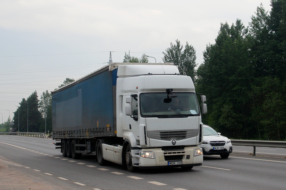 Литва, № MDK 318 — Renault Premium ('2006)