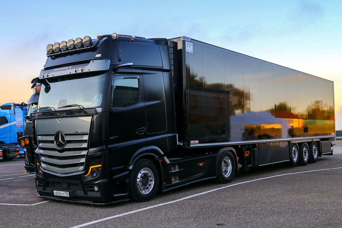 Санкт-Петербург, № Н 600 НТ 198 — Mercedes-Benz Actros ('2018) 1863; Московская область — Фестиваль TruckDay 2024 — июнь