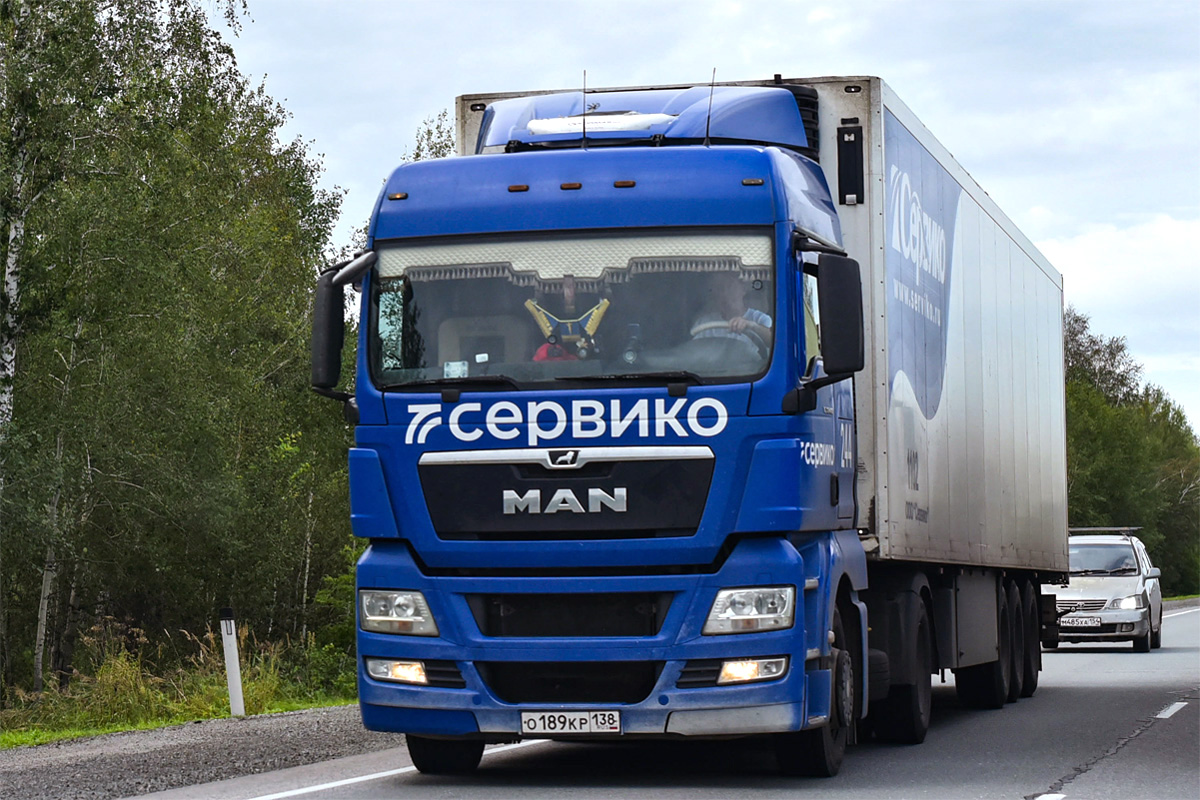 Иркутская область, № 244 — MAN TGX ('2016) (Общая модель)