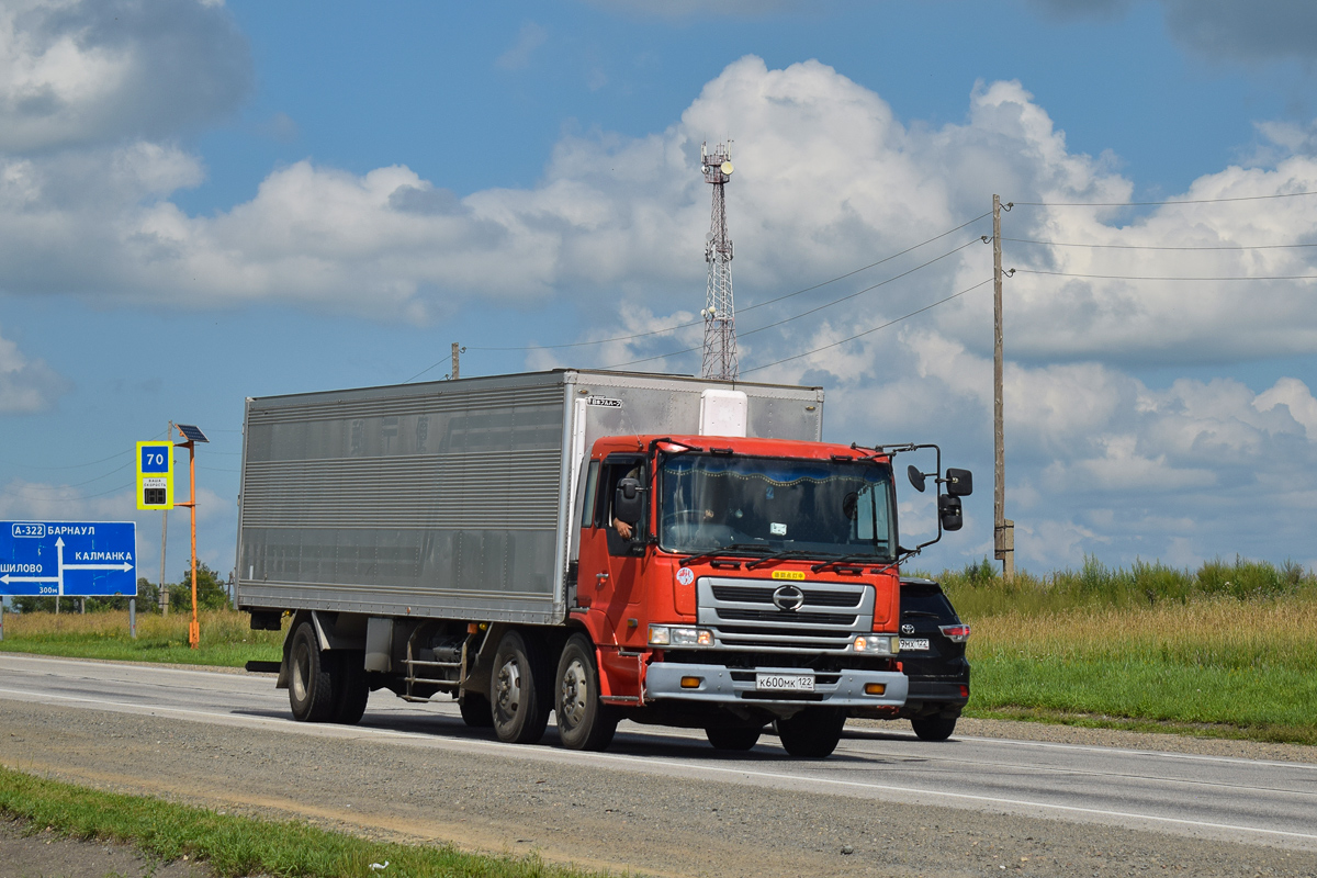 Алтайский край, № К 600 МК 122 — Hino FN